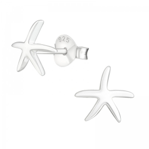 ZEESTERRETJES - 925 SILVER EAR STUDS  ZILVER