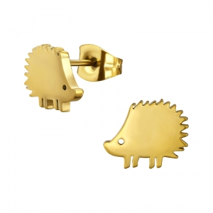 EGELTJES - STAINLESS STEAL GOUDKLEURING GOLD