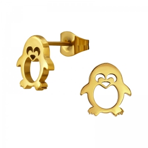 PINGUINS - STAINLESS STEAL - ZILVERKLEURING GOLD