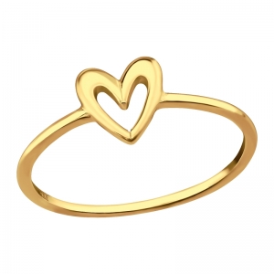 HARTJE - 925 SILVER EAR STUDS GOLD