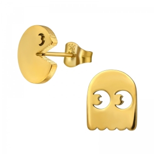 PACKMAN - STAINLESS STEEL - GOUDKLEURIG GOLD