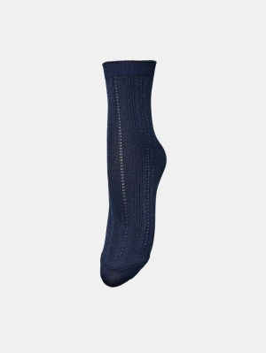 GLITTER DRAKE SOCK DRESS BLUE