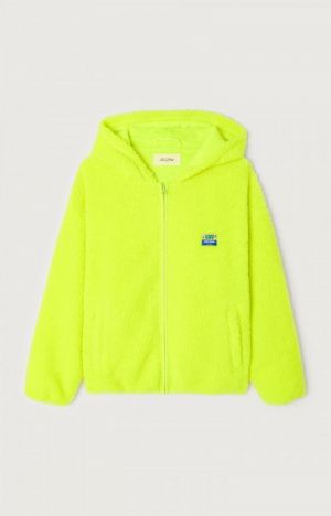 HOKTOWN - JAS LANGE MOUW MET KAP JAUNE FLUO