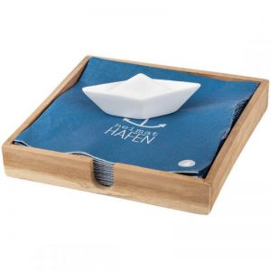NAPKIN HOLDER BOAT 