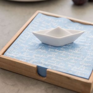 NAPKIN HOLDER BOAT 