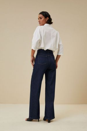 LINA PANTS DARK DENIM