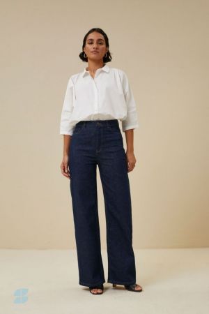 LINA PANTS DARK DENIM