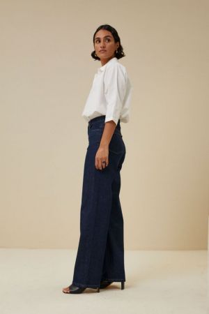 LINA PANTS DARK DENIM