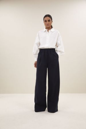 BENJI TWILL PANTS NAVY