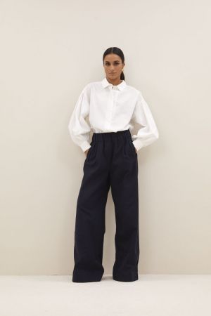BENJI TWILL PANTS NAVY
