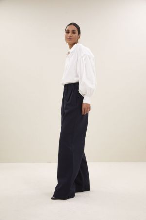 BENJI TWILL PANTS NAVY