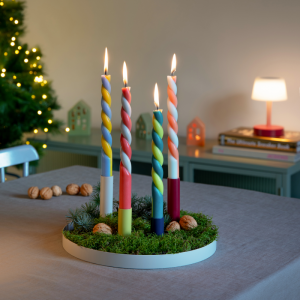 KAARSEN SET - DINNER CANDLE SET VIENNA 