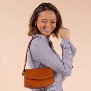 KENDALINI - COGNAC CLASSIC LEATHER COGNAC