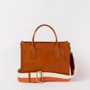 JACKIE MIDI - COGNAC CLASSIC LEATHER COGNAC