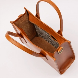 JACKIE MIDI - COGNAC CLASSIC LEATHER COGNAC
