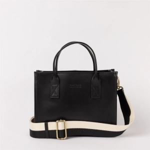 JACKIE MIDI - BLACK CLASSIC LEATHER BLACK