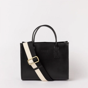JACKIE MIDI - BLACK CLASSIC LEATHER BLACK