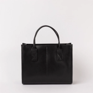 JACKIE MIDI - BLACK CLASSIC LEATHER BLACK