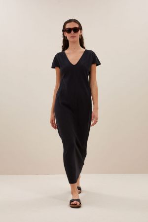VICK DRESS JET BLACK