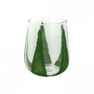 CANDLEHOLDER TREE L GREEN