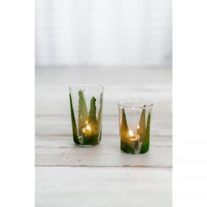 CANDLEHOLDER TREE L GREEN