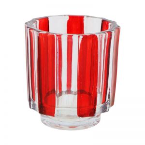 CANDLEHOLDER CIRQUE RED
