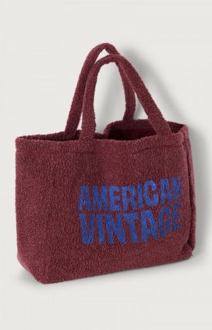 HOKTOWN - TOTEBAG BORDEAUX CHINE
