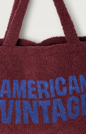 HOKTOWN - TOTEBAG BORDEAUX CHINE
