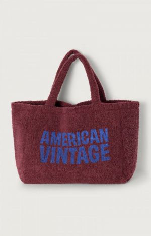 HOKTOWN - TOTEBAG BORDEAUX CHINE