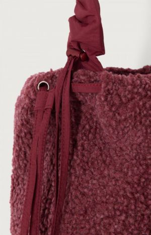 HOKTOWN - TOTEBAG BORDEAUX CHINE