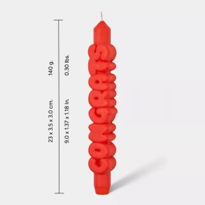TAPER KAARS CONGRATS ORANGE