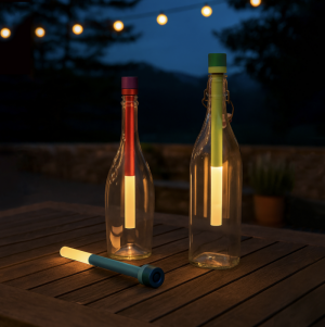 FLESSENLICHT - CAVA - GREEN MULTICOLOR