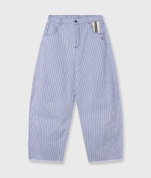 WESTERN PANTS STRIPE WHITE/BLUE
