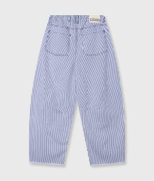 WESTERN PANTS STRIPE WHITE/BLUE