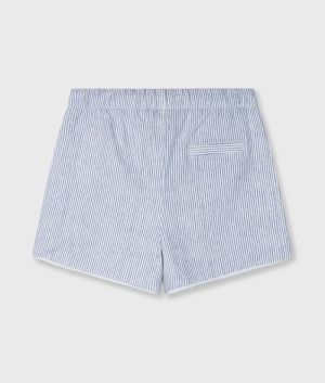 EASY SHORTS STRIPES WHITE/BLUE