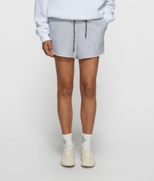 EASY SHORTS STRIPES WHITE/BLUE