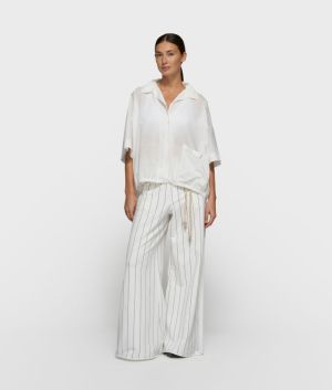OVERSIZED BLOUSE JACKET ECRU 