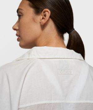 OVERSIZED BLOUSE JACKET ECRU 