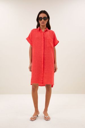 HELLA LINEN DRESS LIPSTICK