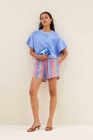 ISA RAINBOW SHORTS RAINBOW STRIPES