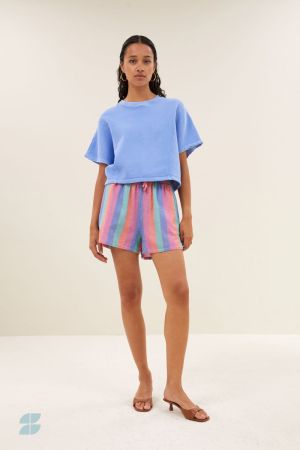 ISA RAINBOW SHORTS RAINBOW STRIPES