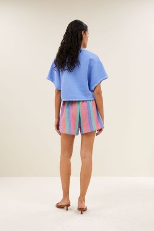 ISA RAINBOW SHORTS RAINBOW STRIPES