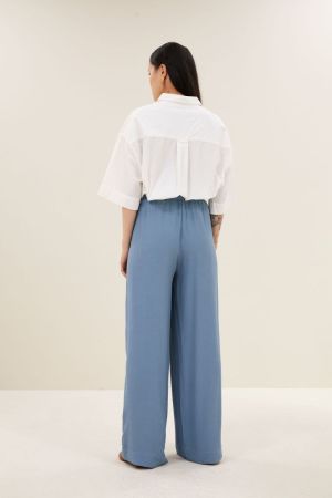 PILAR POPLIN BLOUSE WHITE