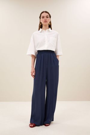 PILAR POPLIN BLOUSE WHITE