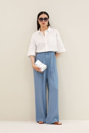 PILAR POPLIN BLOUSE WHITE