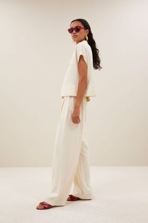 ZIA BLOUSE CREAM
