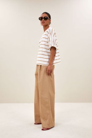 MERLE HEAVY FLAME STRIPE TOP DESERT STRIPE