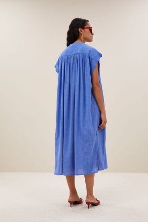 BODIN ATHIA DRESS SAPPHIRE BLUE