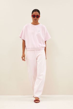 BEGUM SLUB JEANS LIGHT PINK