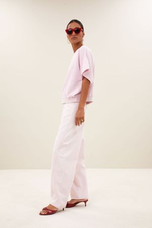 BEGUM SLUB JEANS LIGHT PINK